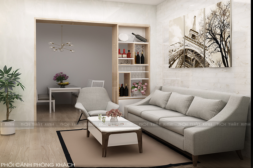 Bày trí sofa cho phòng khách