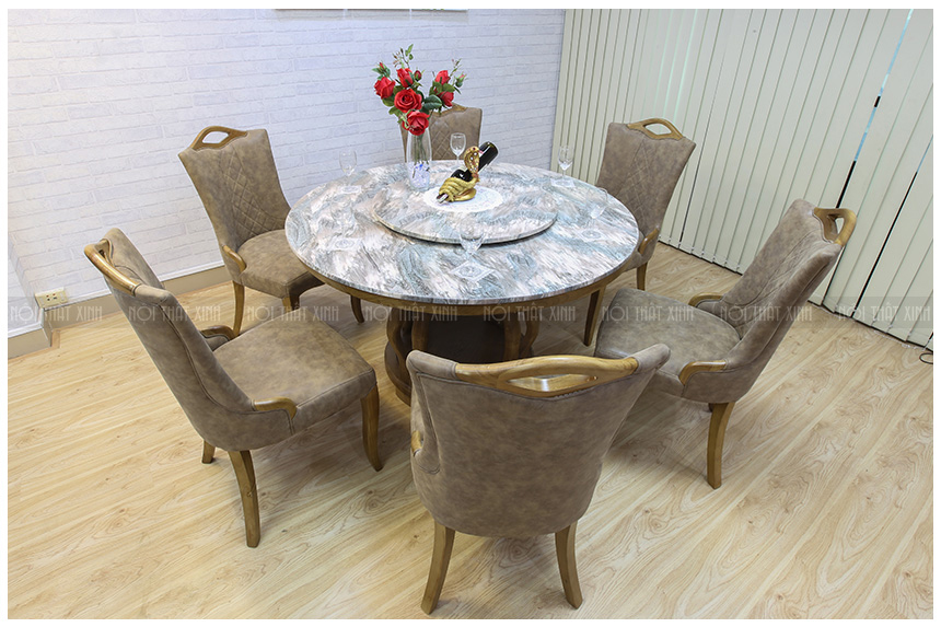 kích thước bàn ăn 6 người