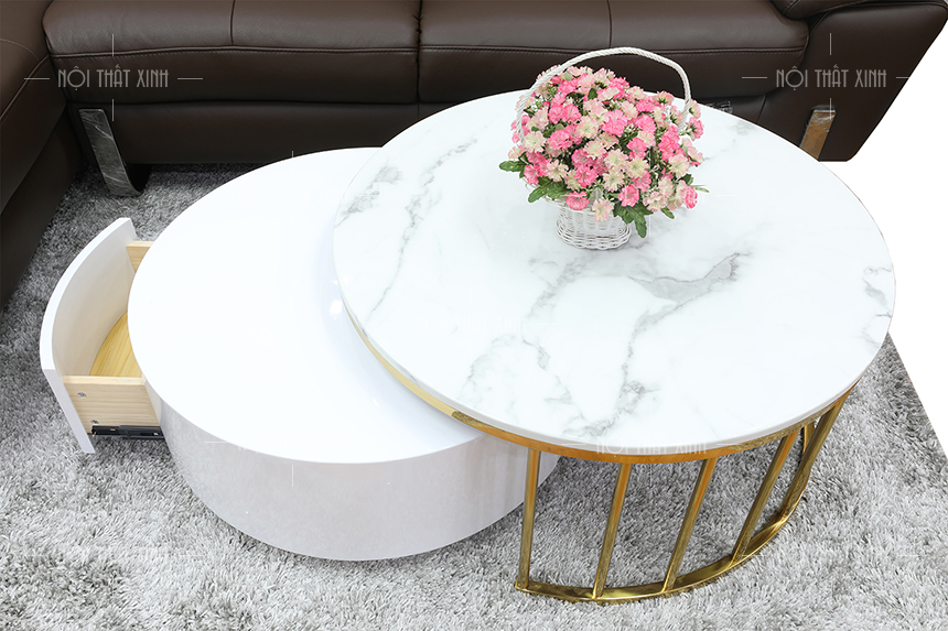 bàn tiếp khách showroom