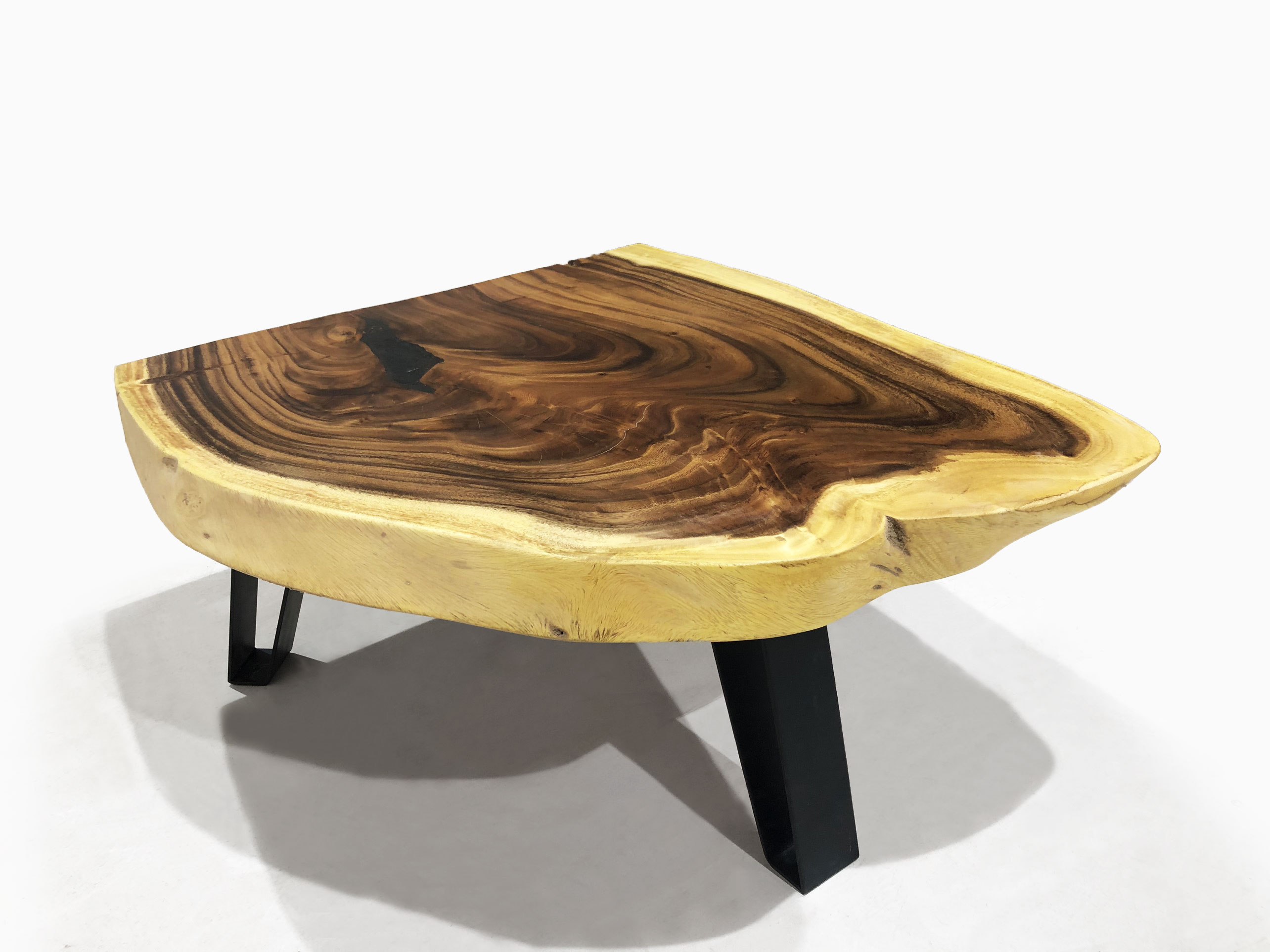 Bàn trà gỗ nguyên khối