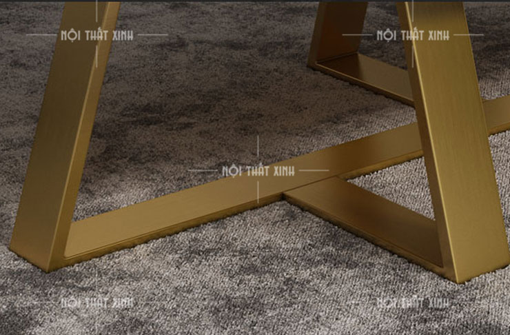 bàn trà mặt đá MD19