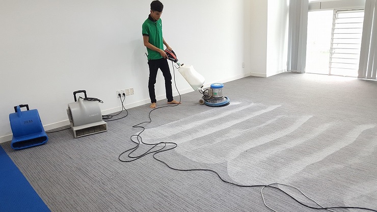 Báo giá giặt thảm văn phòng
