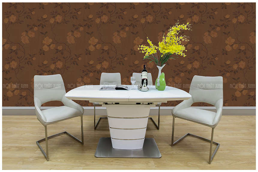 BST bộ bàn ăn cao cấp nhập khẩu chân sắt mặt đá đẹp nhất