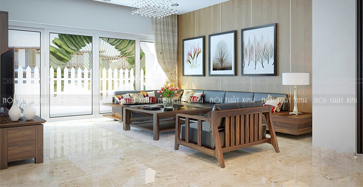 cach-bo-tri-ban-ghe-go-trong-phong-khach-2 Cách bố trí bàn ghế gỗ trong phòng khách