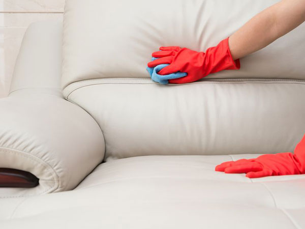 cách vệ sinh ghế sofa da