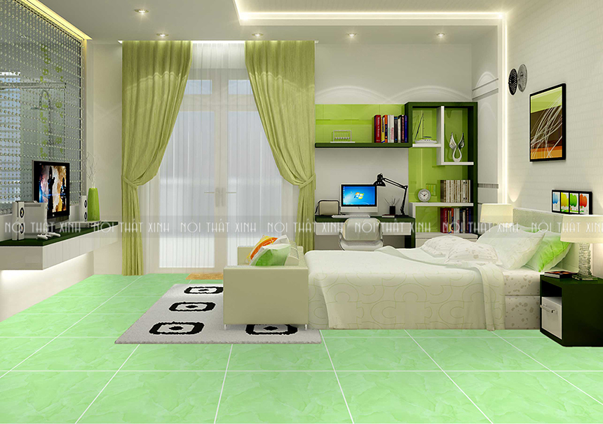 chọn gạch lát nền nhà theo phong thuỷ