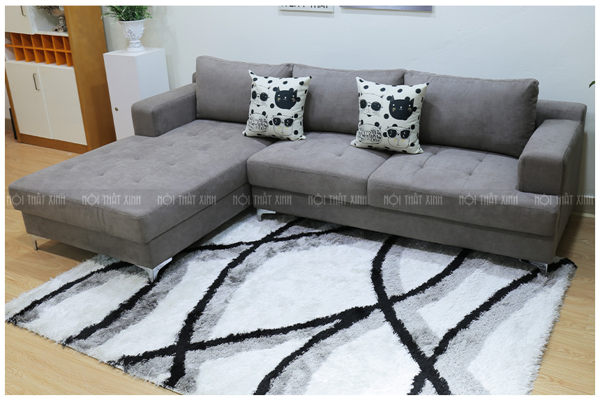 ghế sofa chân inox