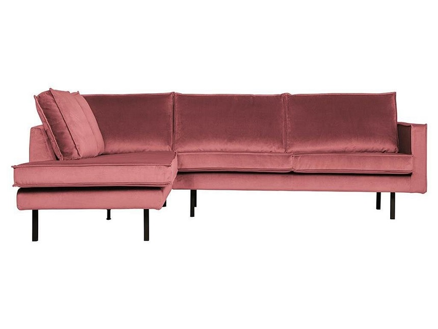 ghế sofa màu hồng