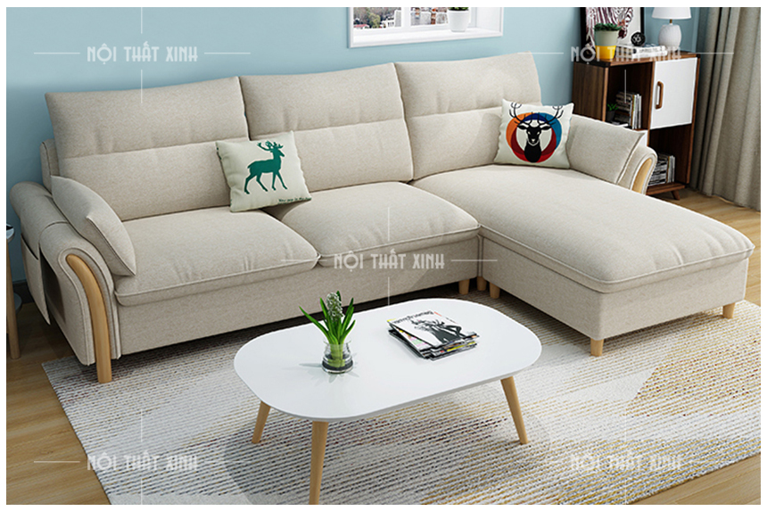 ghe-sofa-ni-dep-ntx1852-1 chọn sofa nỉ cho phòng khách nhỏ
