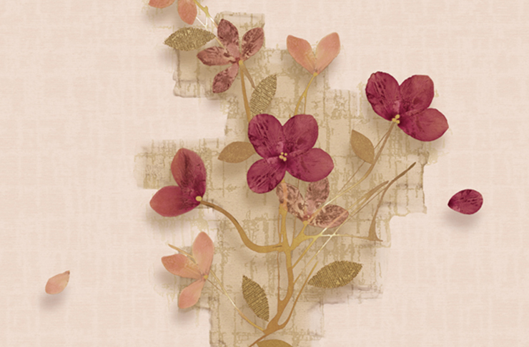 Giấy dán tường hàn quốc mã 8617-2