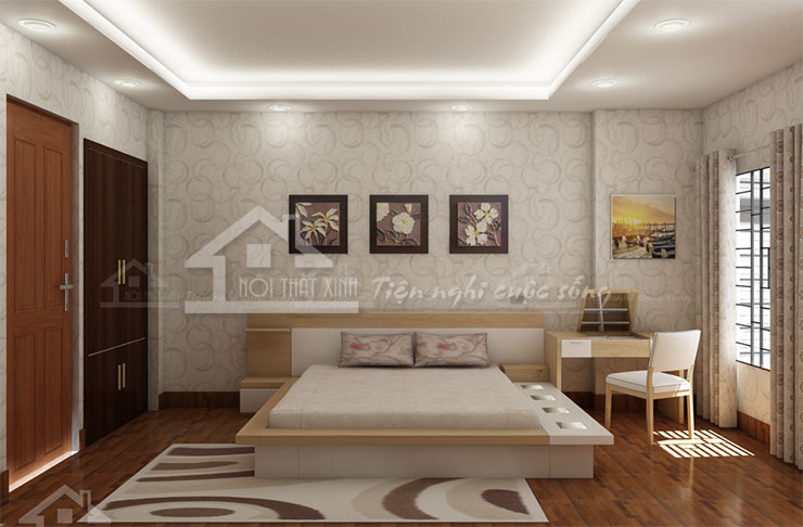 Mẫu giường ngủ đẹp XGN01