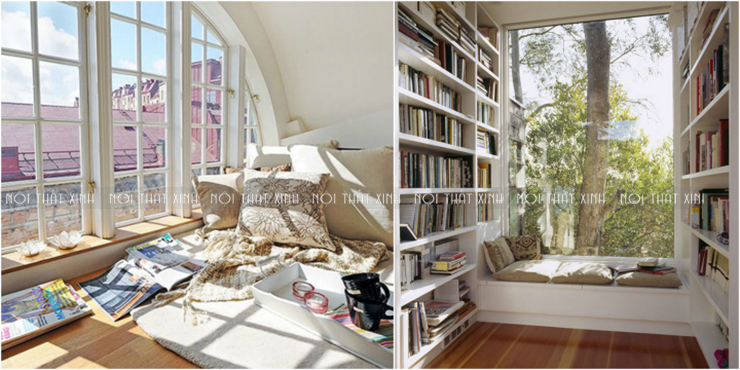 goc-doc-sach-ben-cua-so-1 góc đọc sách bên cửa sổ tuyệt