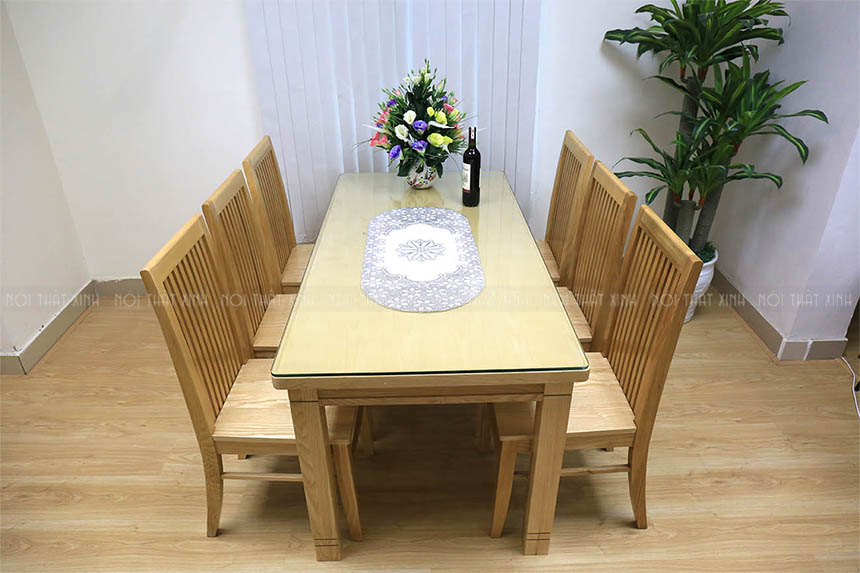 Bàn ghế ăn mã XBA192