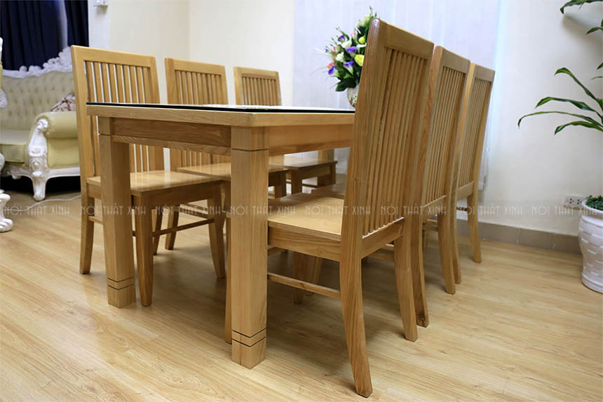 Bàn ghế ăn mã XBA192