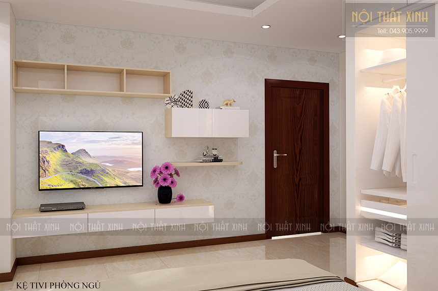Kệ tivi treo tường