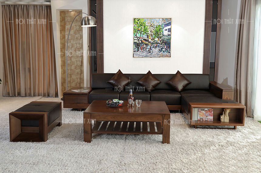Kích thước sofa gỗ chuẩn