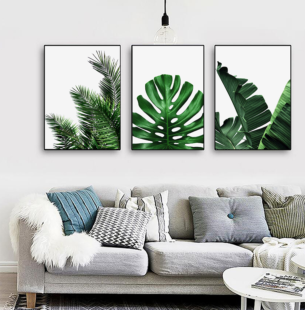 kích thước tranh treo tường phòng khách