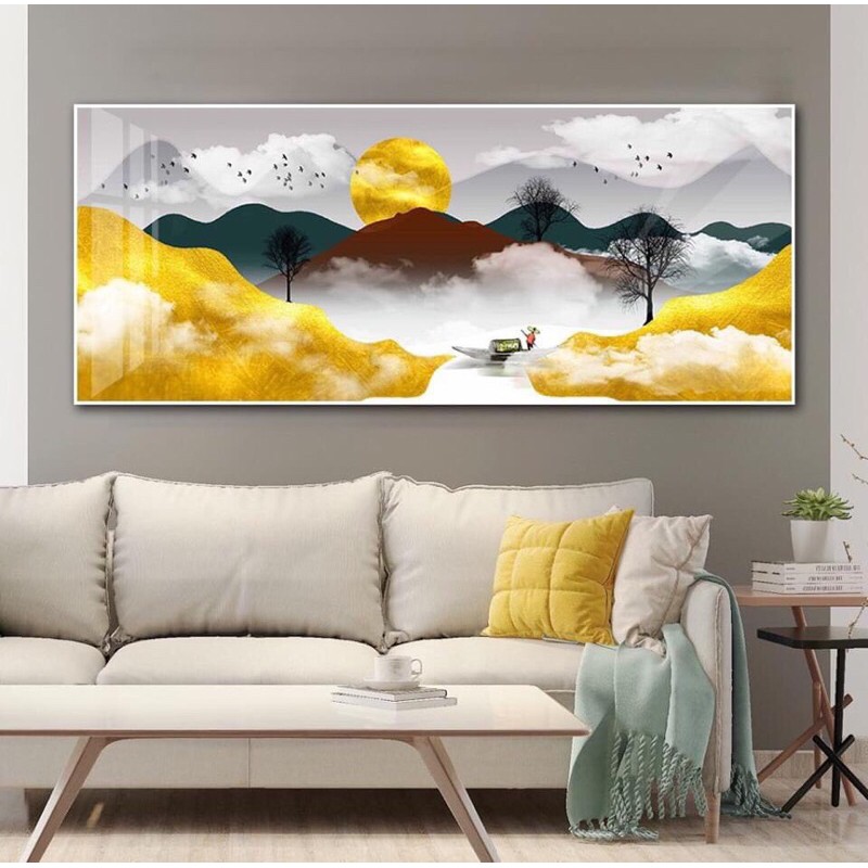 kích thước tranh treo tường phòng khách