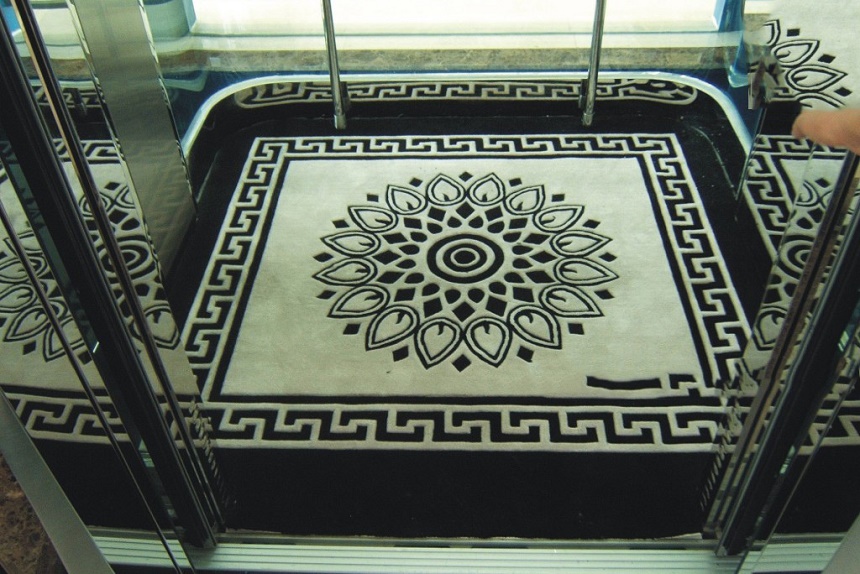 thảm trải sàn cho thang máy