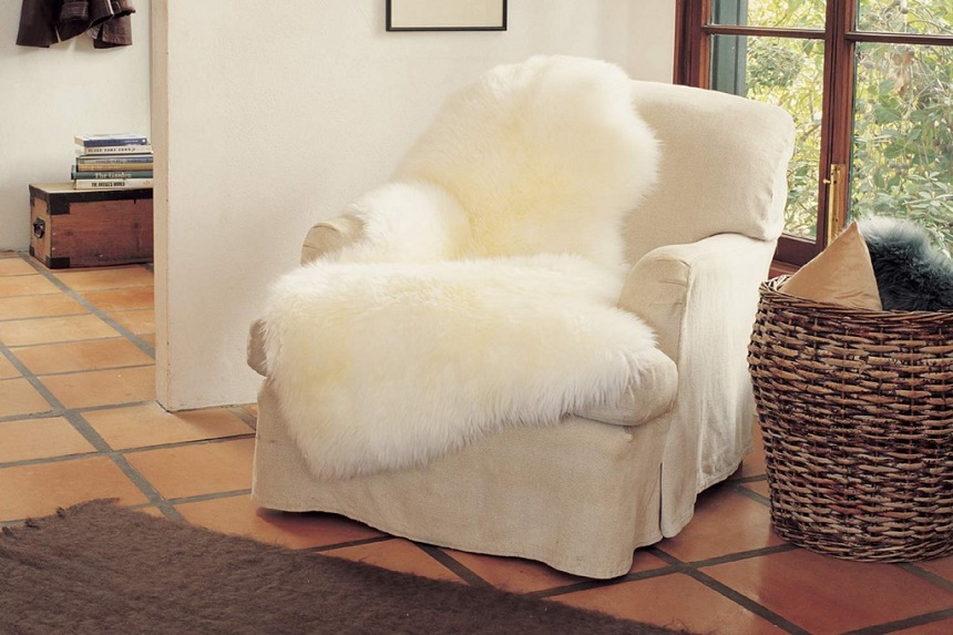 thảm lông trắng giá rẻ