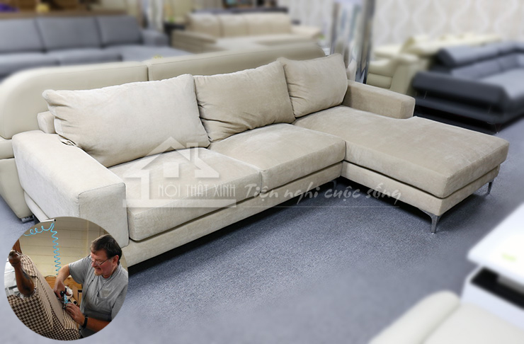 Nội Thất Xinh nhận may áo bọc đệm cho ghế sofa