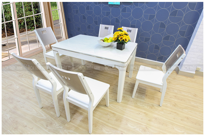 bố trí bàn ghế ăn theo phong thủy