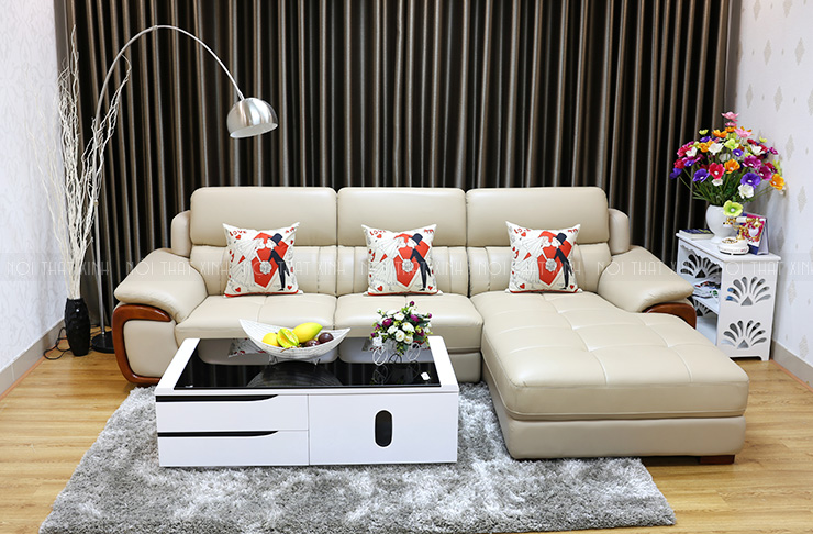 sofa góc phòng khách nhỏ