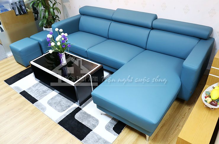 Mẫu ghe sofa da dep  thiết kế bắt mắt, nổi bật