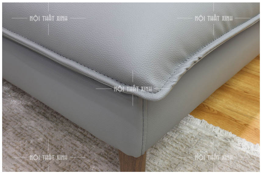 sofa da phòng khách