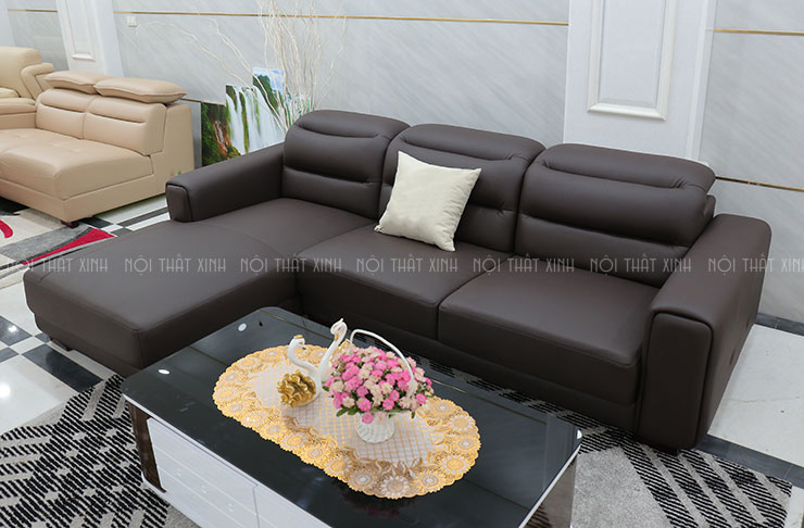 Mẫu sofa da cao cấp cho phòng khách