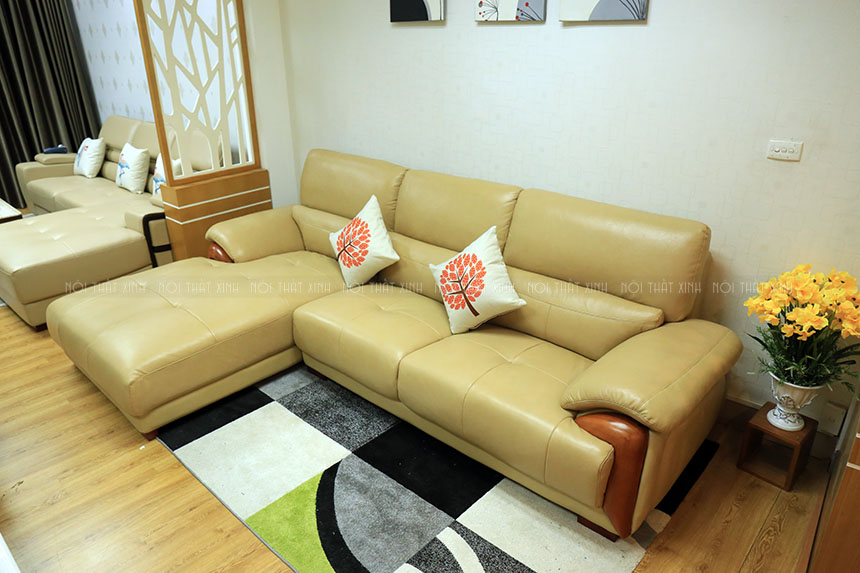 sofa da cao cấp