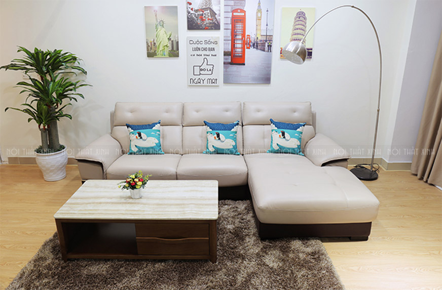 bộ sofa da