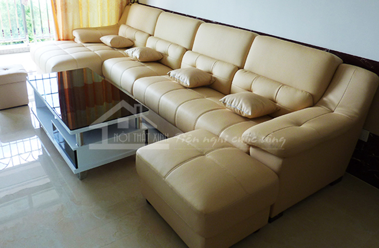 Mẫu ghế sofa da đẹp cho không gian nội thất thêm sang trọng