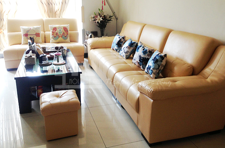 Mẫu ghế sofa văng đẹp cho không gian nội thất thêm cuốn hút mã XD07