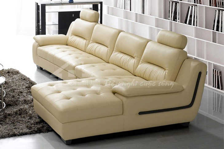 Bộ ghế sofa da đẹp XD12