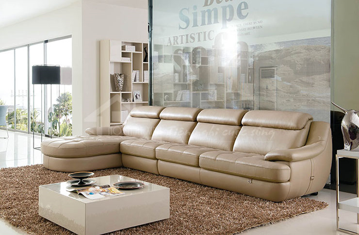 Bộ sofa da có thiết kế bắt mắt bán tại Nội Thất Xinh