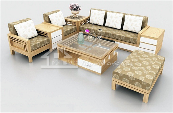 Sofa gỗ mã SG21