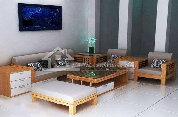 Sofa gỗ mã SGO04