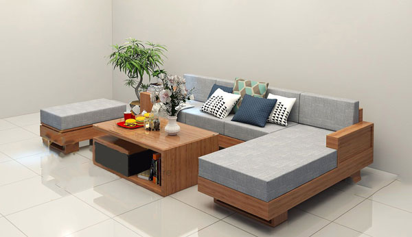 sofa-go-soi-chu-l202 sofa gỗ sồi chữ L