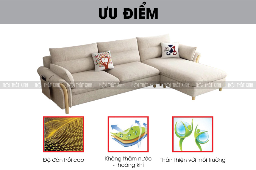 sofa nỉ đẹp