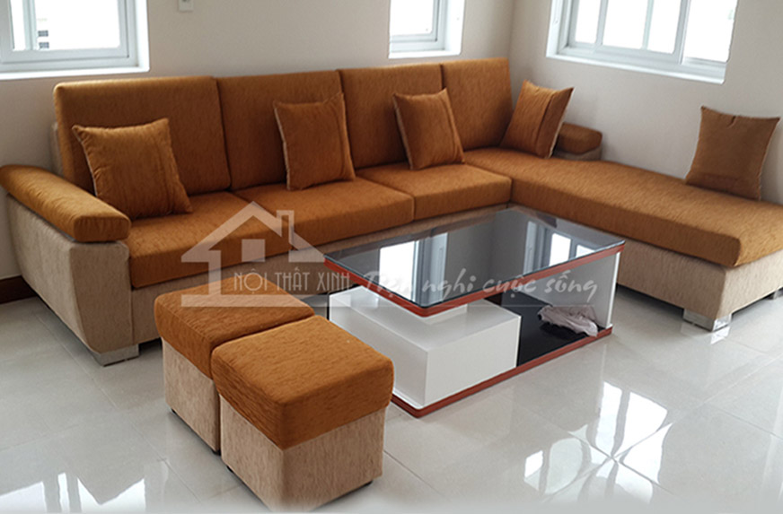 Sofa nỉ mã XN12