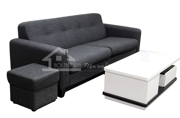 Sofa nỉ dáng văng dài
