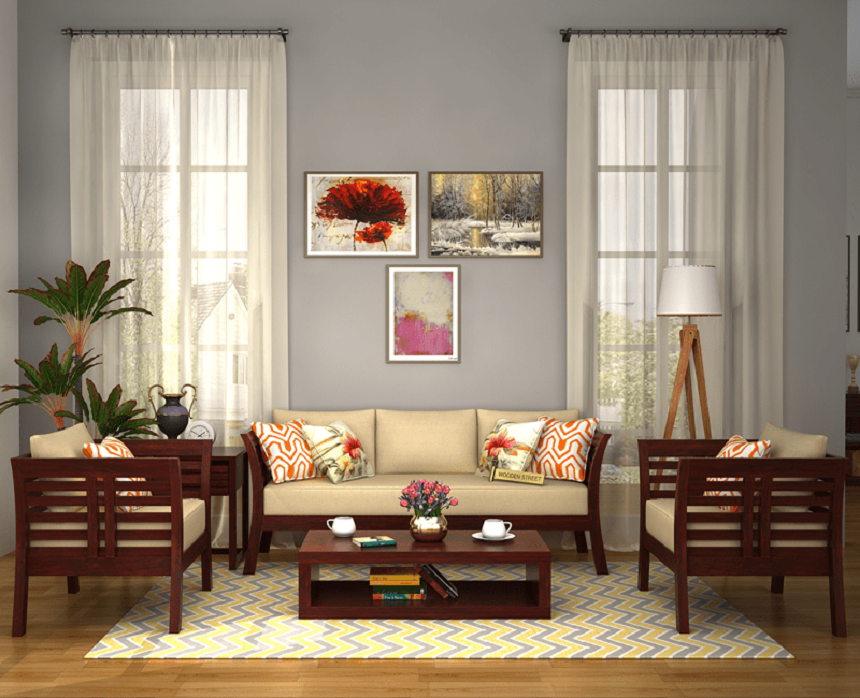 sofa ở phòng khách