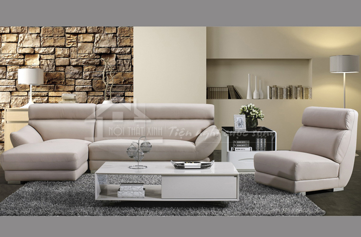 Mẫu ghế sofa văn phòng đẹp mắt với gam màu tươi sáng XVP26
