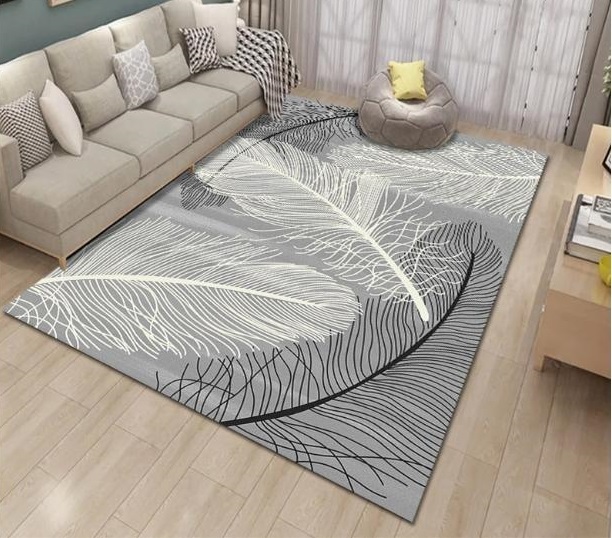 thảm trải sàn phòng khách 3D