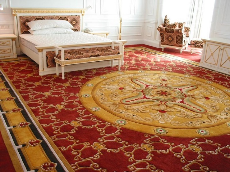 thảm trang trí khách sạn