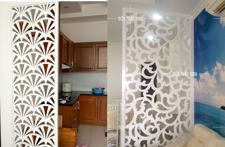 cách ngăn phòng khách và nhà bếp