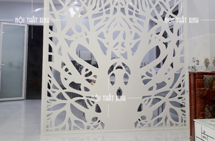 cách ngăn phòng khách và nhà bếp