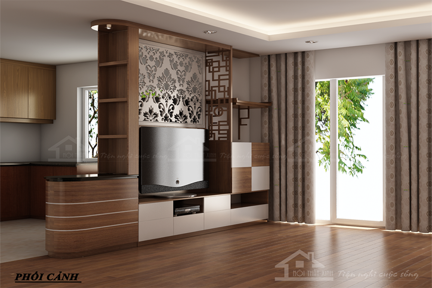 vi-tri-dat-ke-tivi-1-2 Cách chọn kích thước kệ tivi