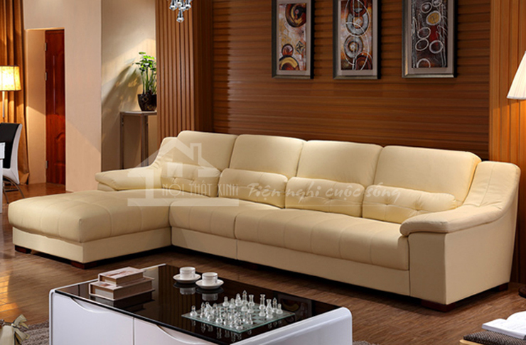 Những bộ bàn ghế sofa có gam màu nhẹ giúp không gian trở nên cuốn hút hơn